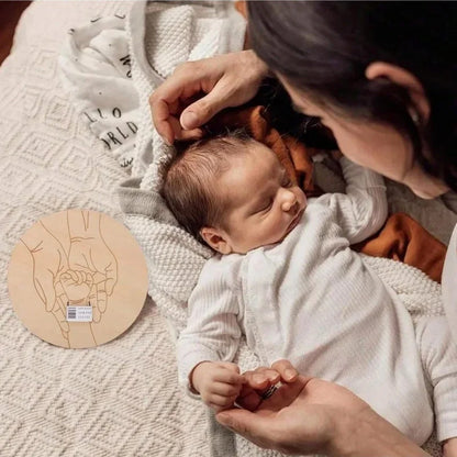 Porte-Souvenir Gravé Personnalisé pour Bébé - Cadeau Naissance Original