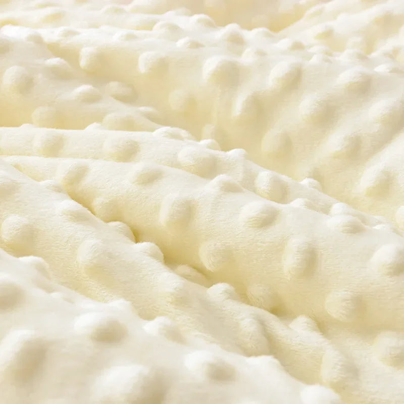 Nid d'Ange Bébé en Polaire Douce - Couverture Fleurie pour Nouveau-né