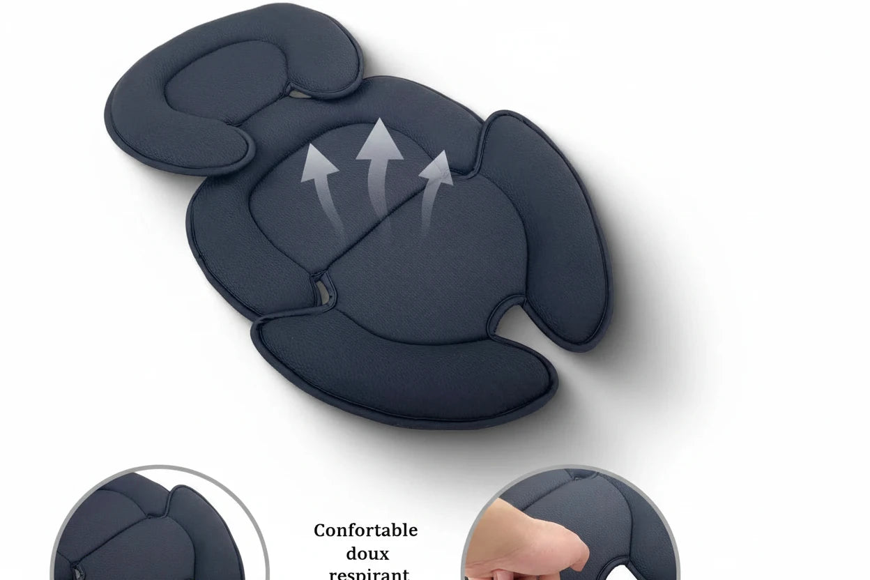 Coussin Universel pour Poussette Bébé - Support Tête et Corps pour Nouveau-né