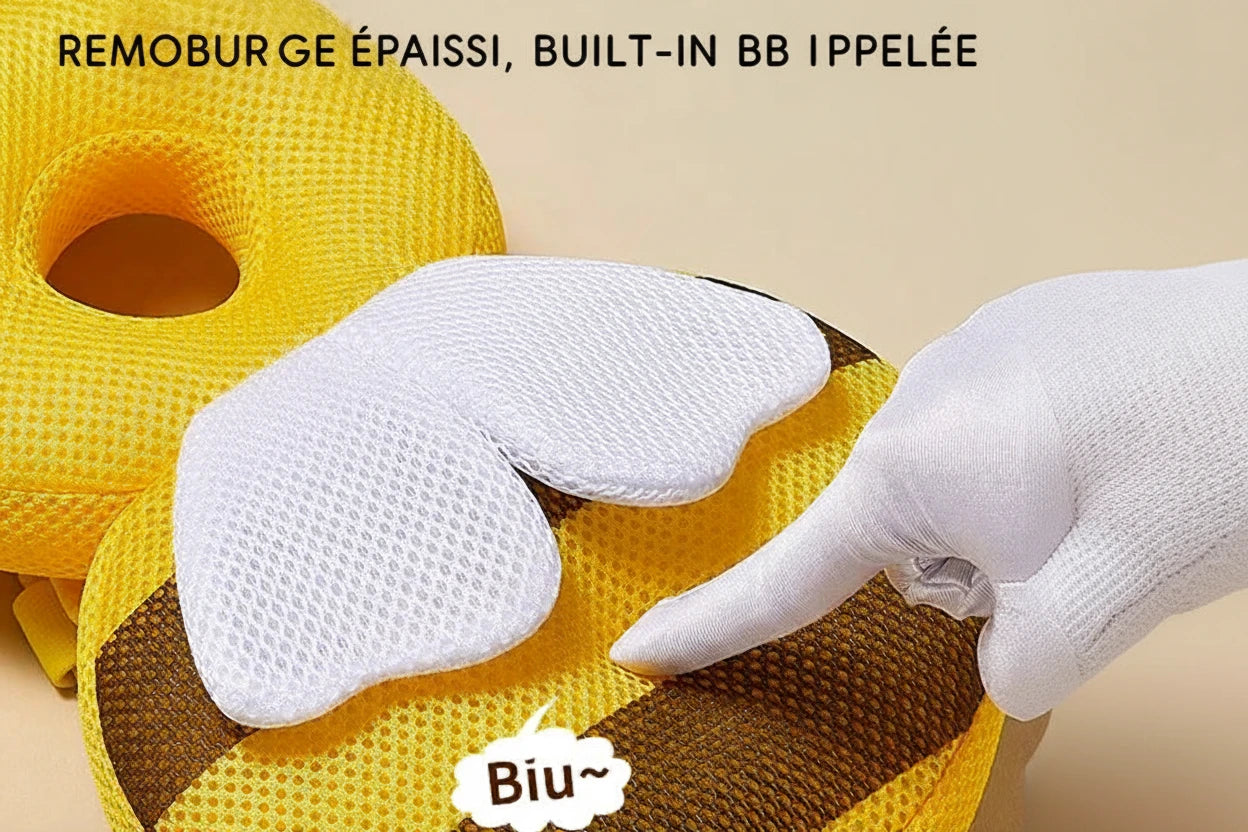 Coussin de Protection Bébé – Anti-Chute en Forme d’Abeille | Sécurité & Confort